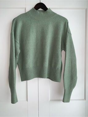Other stories Sweater Mock Neck Women's S in Sage Green